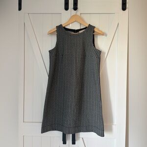 Elegant Black and White Dress